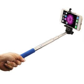 Extendable Self Selfie Stick Handheld Monopod Bluetooth Shutter