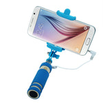 Mini Wired Selfie Stick Handheld Monopod
